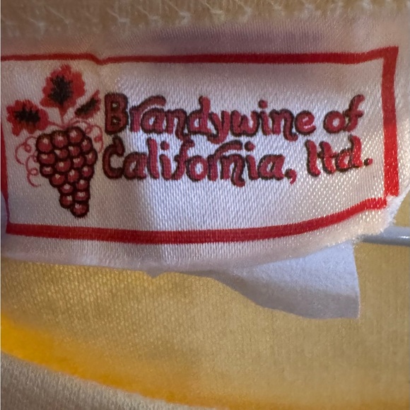 NWOT Vintage Yellow Garfield Short Sleeve Maternity Tee. New old stock - Picture 3 of 5